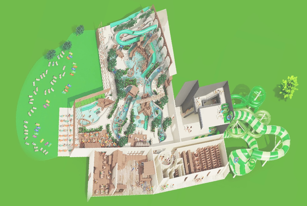 Plan de l'Aquapark