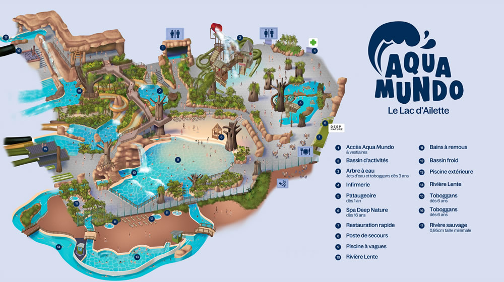 Plan de l'Aqua Mundo