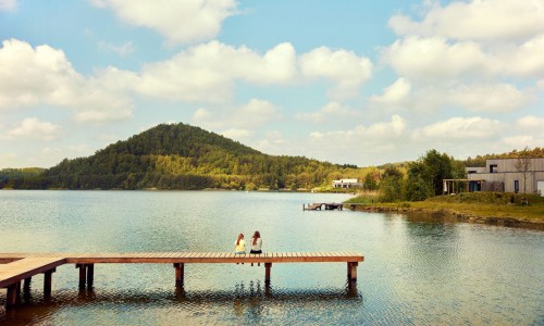 Le lac du domaine