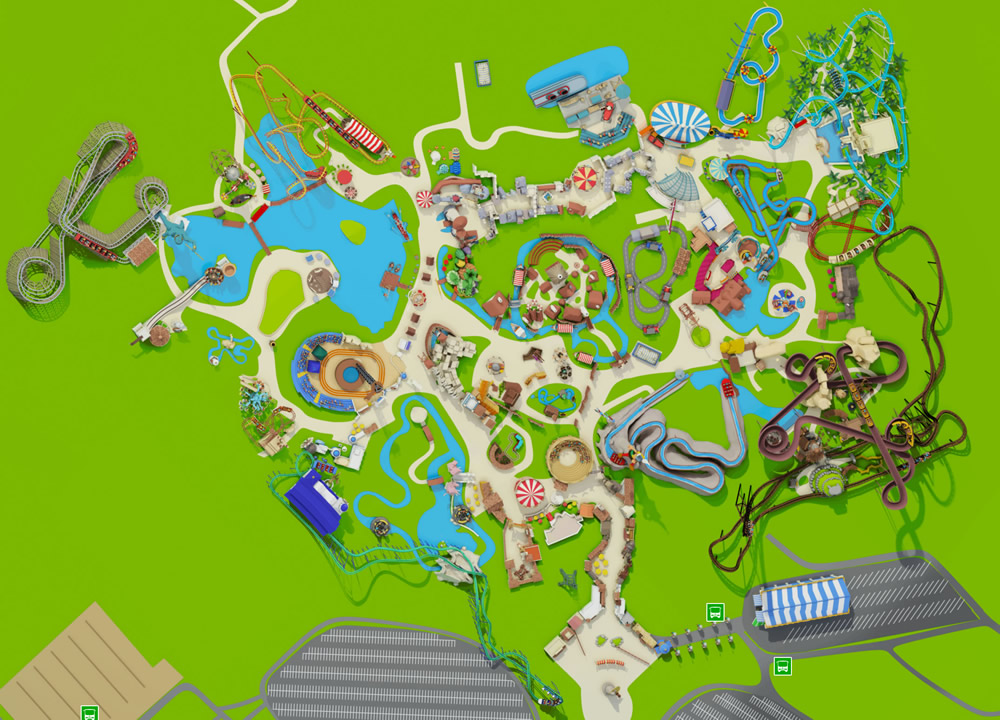 plan du parc asterix