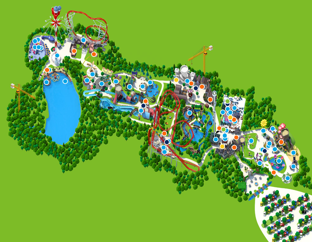Plan de Plopsaland Deutschland
