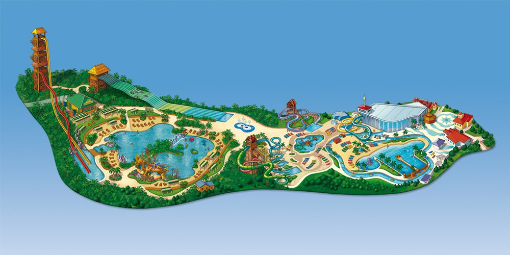 Plan de Caribe Aquatic Park