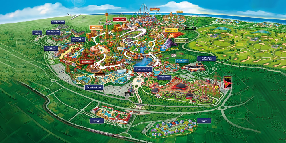 Plan de PortAventura World