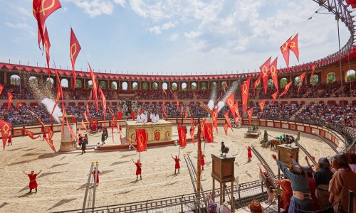 L'arène du Signe du Triomphe et ses 6.500 places